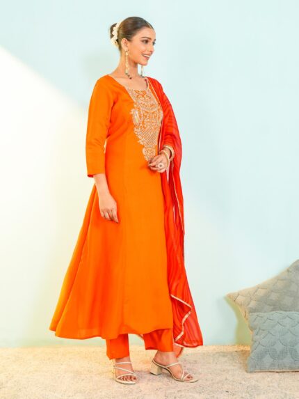 Women Flared Kurta Set