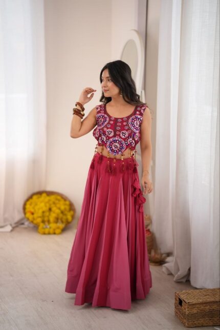 Women Embroidered Lehenga choli