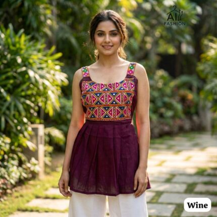 Women Festive Short Kurti